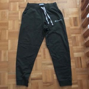 Green Champion Sweatpants M